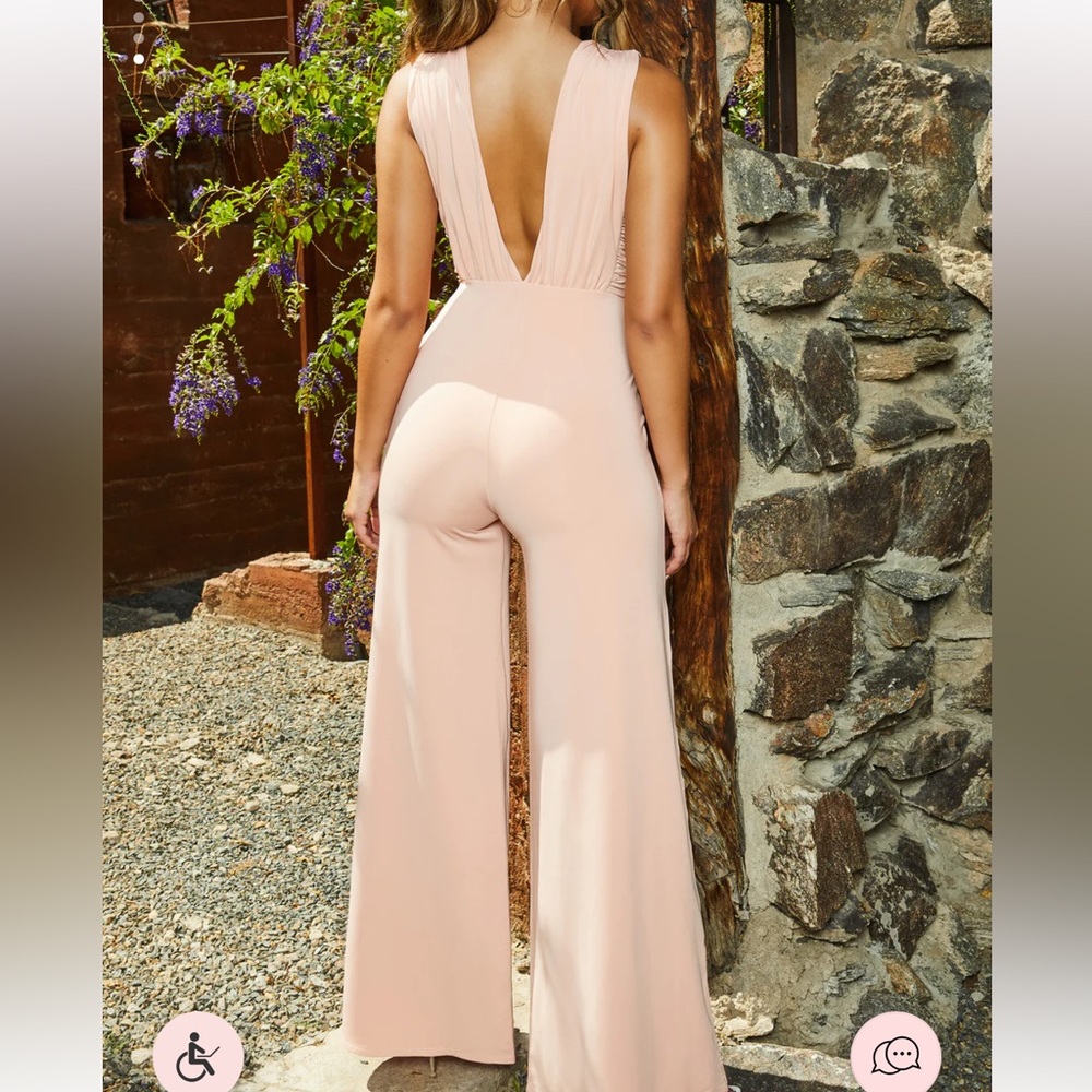 Ivory Jumpsuit - Picture 3 of 3
